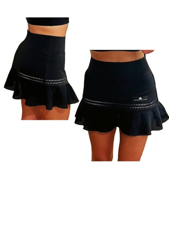 Adidas by Stella McCartney Dresses & Skirts - NWT Adidas Stella McCartney Tennis Skirt Skort Black w/ shorts M Medium